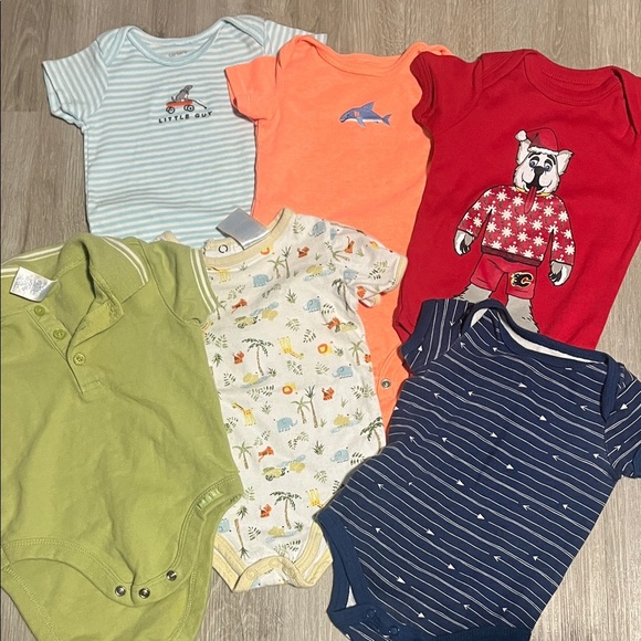 3/$20 Assorted Baby Onesies Set - Picture 1 of 1